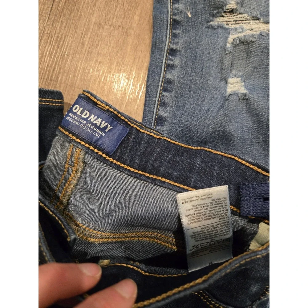 Old Navy Girls‎ Denim Jeggings Skinny Jeans Lot Size 14